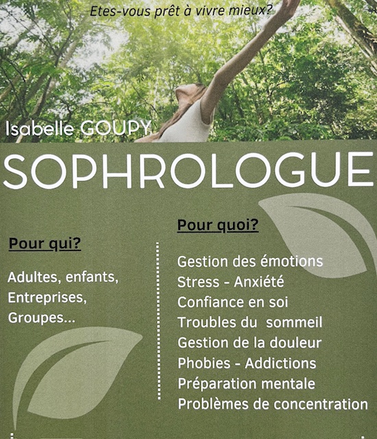 Flyer Isabelle Goupy Sophorologue