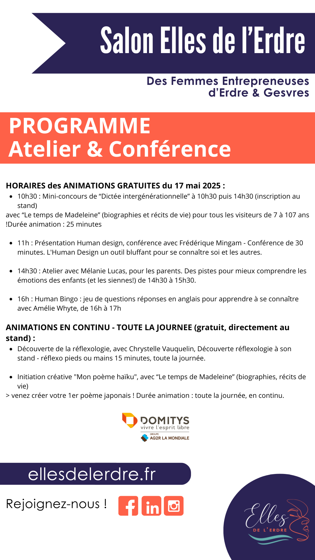 programme salon elles de lerdre treillieres 170525